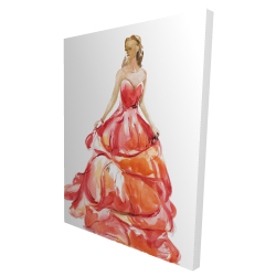 Beautiful red prom dress