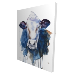 Vache à l'aquarelle