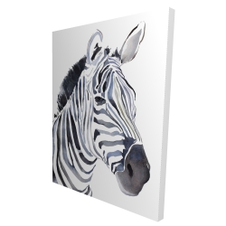 Watercolor zebra