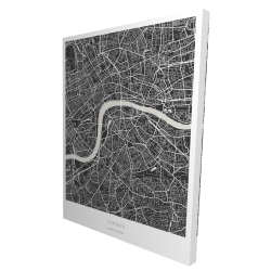 Graphic map of london