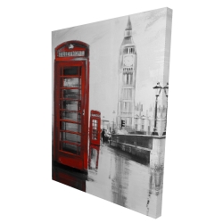 Red phonebooth with the big ben