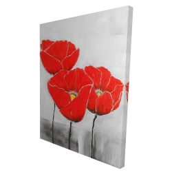 Three poppies