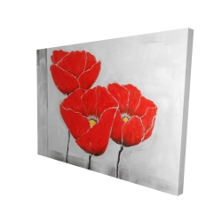 Three poppies
