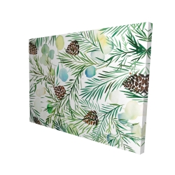 Motif cocotte de pins