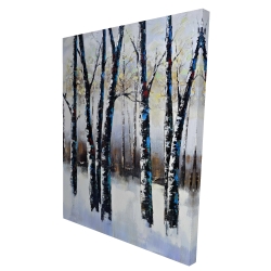Arbres gelés