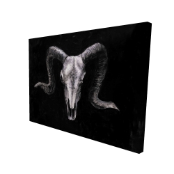 Ram skull grunge style