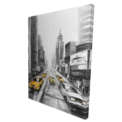 Taxis jaunes à new-york