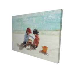 Fillettes à la plage