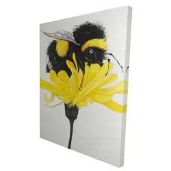 Bumblebee on a dandelion