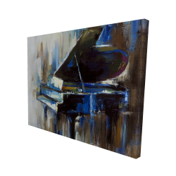 Piano à queue abstrait