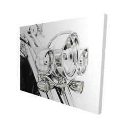 Lumière d'une moto