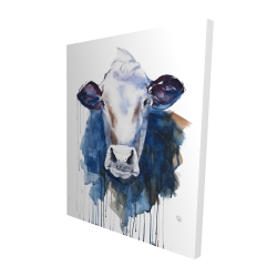 Vache à l'aquarelle