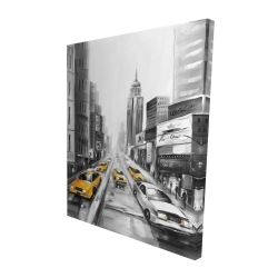 Taxis jaunes à new-york