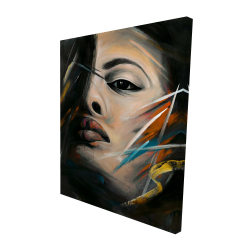 Abstract woman portrait