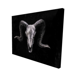 Ram skull grunge style