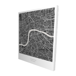 Graphic map of london