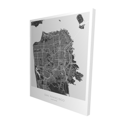 San francisco graphic map