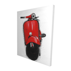 Scooter italien rouge