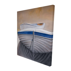 Two canoe boats