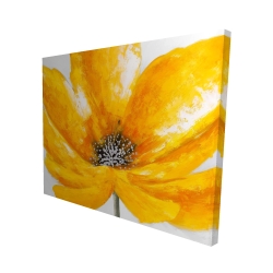 Grosse fleur jaune