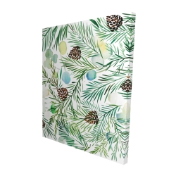 Motif cocotte de pins