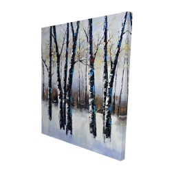 Arbres gelés
