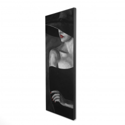 Femme mystérieuse avec un chapeau