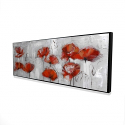 Abstract poppies