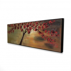 Red flowers tree