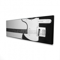 Black rock guitar