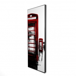 Telephone box and big ben of london