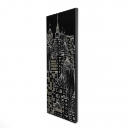 Illustrative city towers
