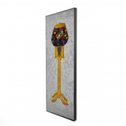 Yellow gum dispenser