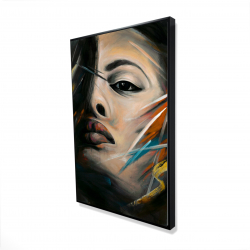 Abstract woman portrait