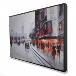 Scene de rue avec voitures