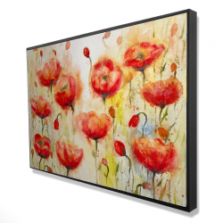 Red flowers garden