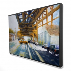 Voitures sous le pont