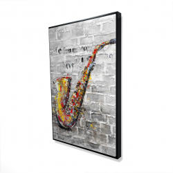 Graffiti d'un saxophone