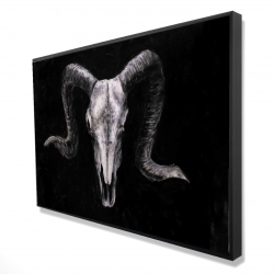 Ram skull grunge style