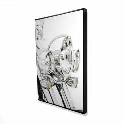 Lumière d'une moto