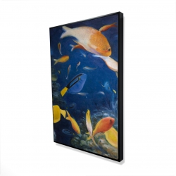 Colorful fish under the sea
