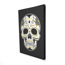 Mexican sugar skull art