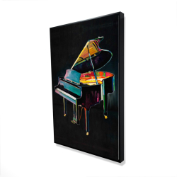 Colorful realistic piano