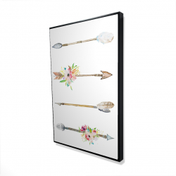 Flèches et fleurs