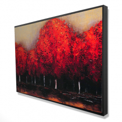 Red dark trees