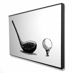 Illustration d'un club de golf nb