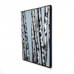 Pastel birches