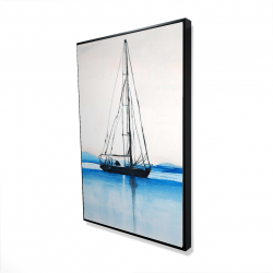 Sailboat on a calm water