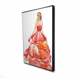 Beautiful red prom dress