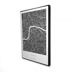 Graphic map of london